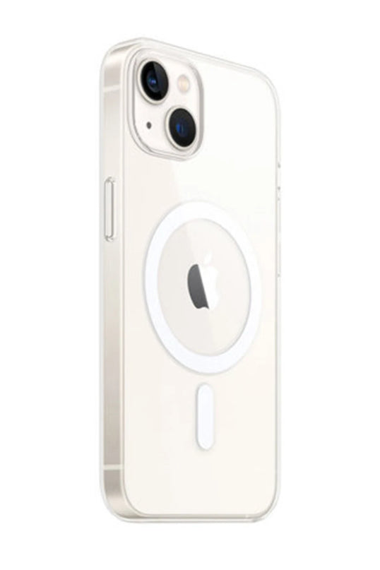 iPhone 14 Magneticsafe Şeffaf Silikon Kılıf