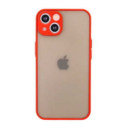 iPhone 14 Montreal Silikon Kapak Kılıf - Kırmızı