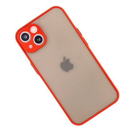 iPhone 14 Montreal Silikon Kapak Kılıf - Kırmızı 2