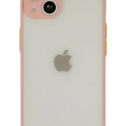 iPhone 14 Montreal Silikon Kapak Kılıf - Pembe