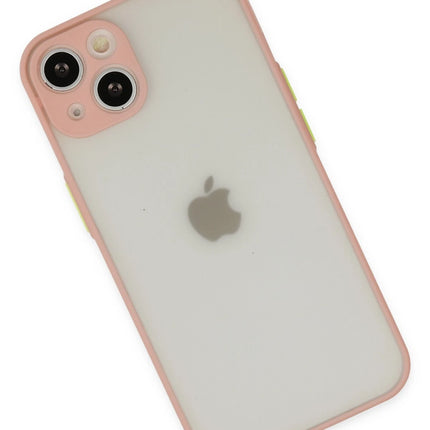 iPhone 14 Montreal Silikon Kapak Kılıf - Pembe 3