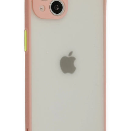 iPhone 14 Montreal Silikon Kapak Kılıf - Pembe 2