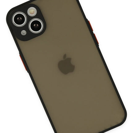 iPhone 14 Montreal Silikon Kapak Kılıf - Siyah 3