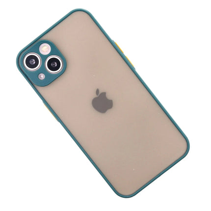 iPhone 14 Montreal Silikon Kapak Kılıf - Yeşil 2
