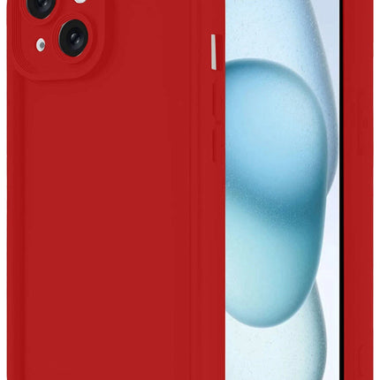 iPhone 14 Viera Silikon Kılıf - Kırmızı