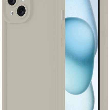 iPhone 14 Viera Silikon Kılıf - Krem
