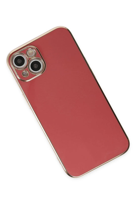 iPhone 14 Volet Silikon Kılıf - Kırmızı 3