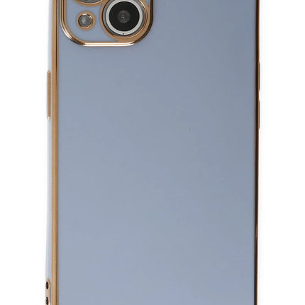iPhone 14 Volet Silikon Kılıf - Mavi 2