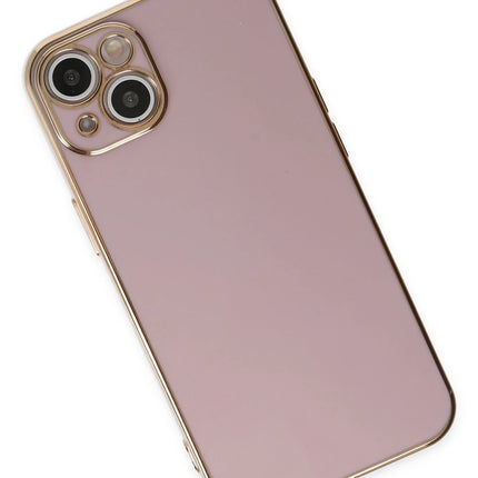 iPhone 14 Volet Silikon Kılıf - Mor 3