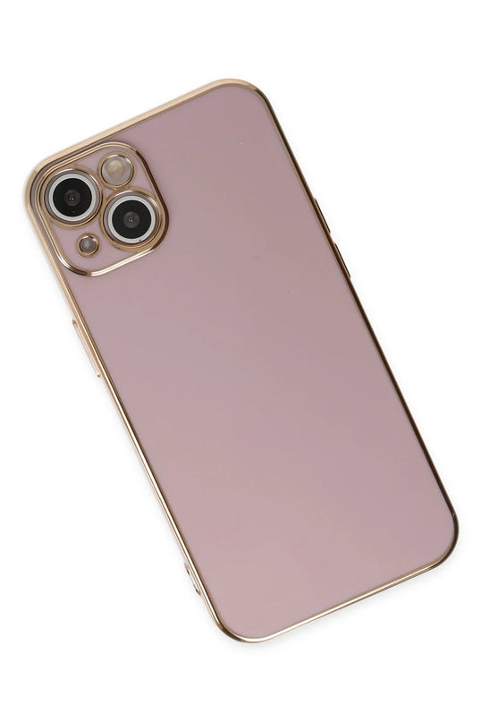 iPhone 14 Volet Silikon Kılıf - Mor 3