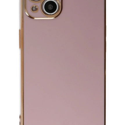 iPhone 14 Volet Silikon Kılıf - Mor 2