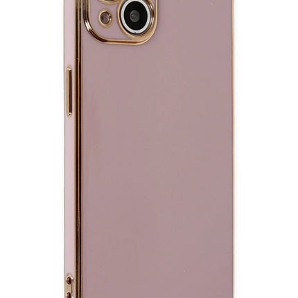 iPhone 14 Volet Silikon Kılıf - Mor