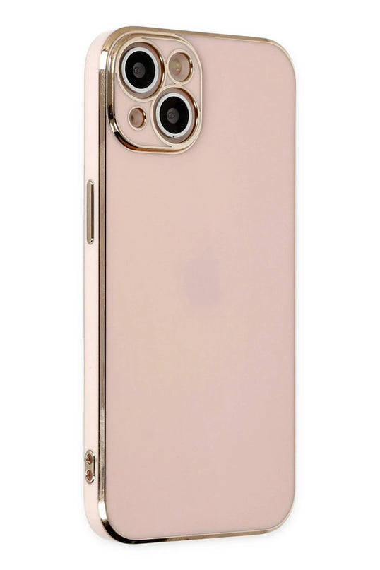 iPhone 14 Volet Silikon Kılıf - Pembe