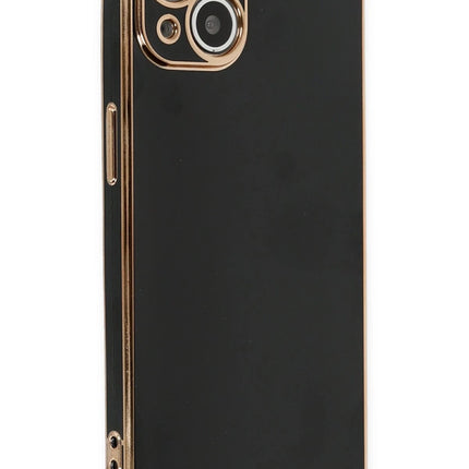 iPhone 14 Volet Silikon Kılıf - Siyah