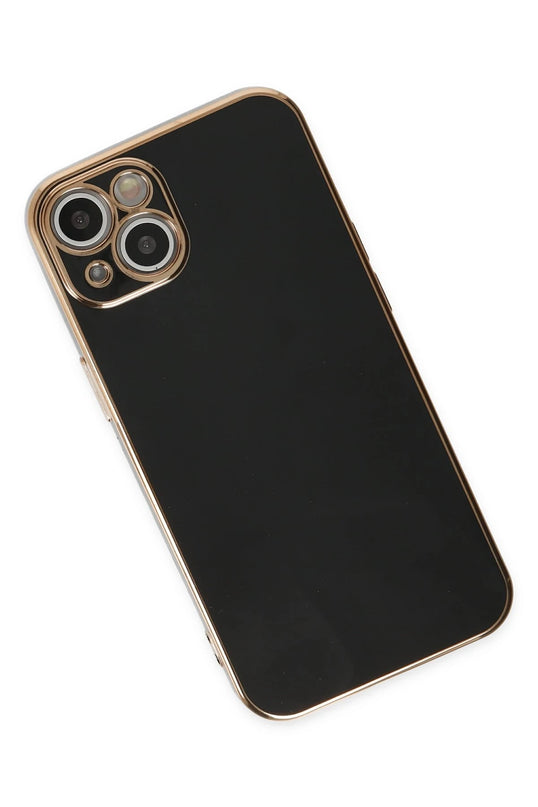 iPhone 14 Volet Silikon Kılıf - Siyah 3