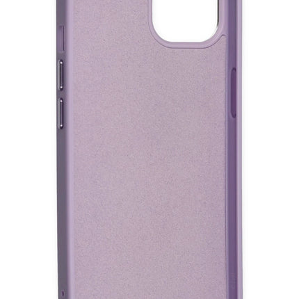 iPhone 14 Plus Asya Deri Silikon Kılıf - Lila 4