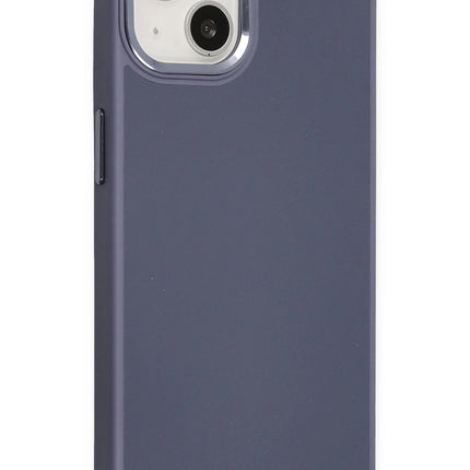 iPhone 14 Plus Asya Deri Silikon Kılıf - Mor 2
