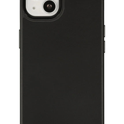 iPhone 14 Plus Asya Deri Silikon Kılıf - Siyah