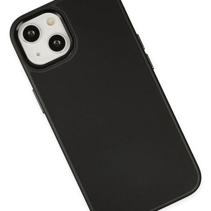 iPhone 14 Plus Asya Deri Silikon Kılıf - Siyah 3