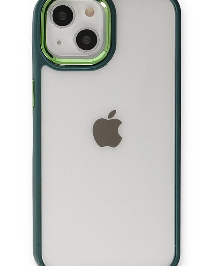 iPhone 14 Plus Dora Kapak Kılıf - Haki Yeşil 3