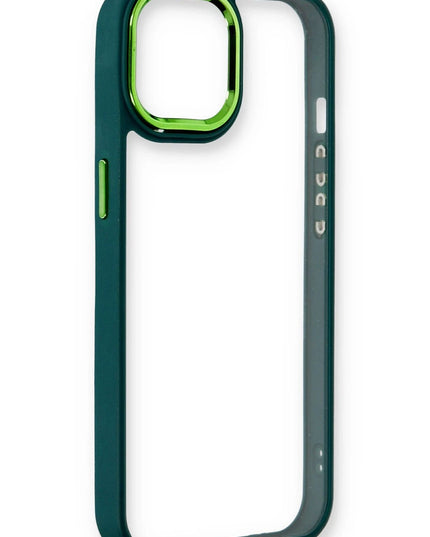 iPhone 14 Plus Dora Kapak Kılıf - Haki Yeşil 2