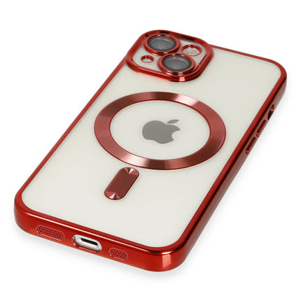 iPhone 14 Plus Kross Magneticsafe Kapak Kılıf - Kırmızı 5