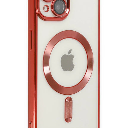 iPhone 14 Plus Kross Magneticsafe Kapak Kılıf - Kırmızı 2