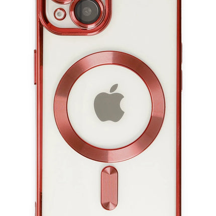 iPhone 14 Plus Kross Magneticsafe Kapak Kılıf - Kırmızı