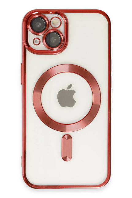 iPhone 14 Plus Kross Magneticsafe Kapak Kılıf - Kırmızı