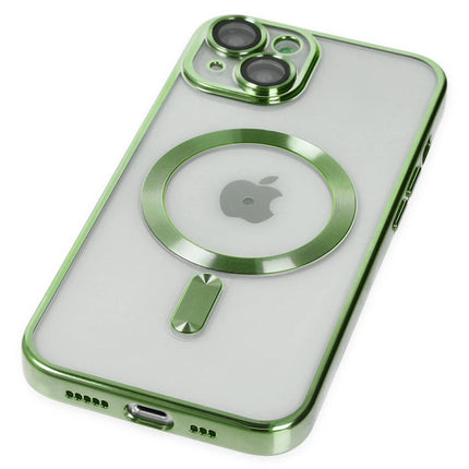 iPhone 14 Plus Kross Magneticsafe Kapak Kılıf - Koyu Yeşil 5