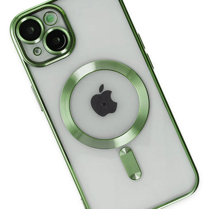 iPhone 14 Plus Kross Magneticsafe Kapak Kılıf - Koyu Yeşil 3