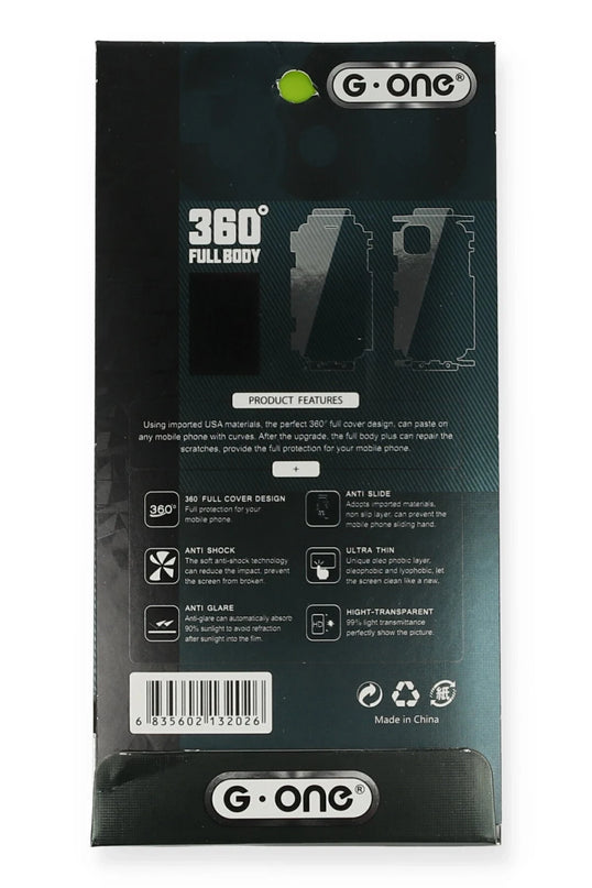 iPhone 14 Pro 360 Mat Full Body Arka Koruyucu 2