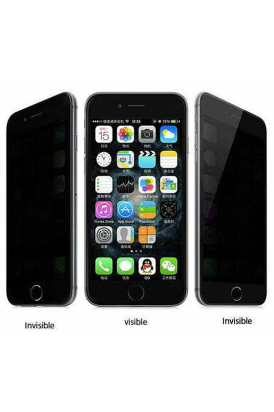 iPhone 14 Pro Bilvis 3D Anti Peeping Hayalet Cam Ekran Koruyucu 8