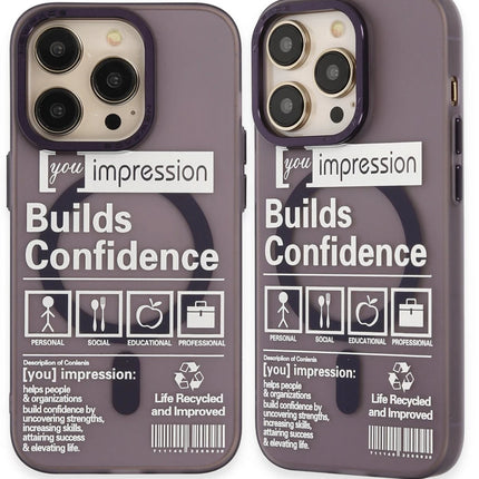 iPhone 14 Pro Apollo Magneticsafe Desenli Kapak Kılıf - Desen 15