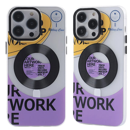 iPhone 14 Pro Apollo Magneticsafe Desenli Kapak Kılıf - Desen 13