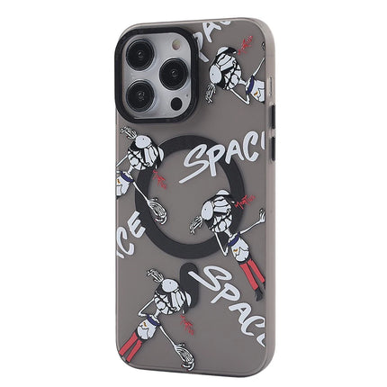 iPhone 14 Pro Apollo Magneticsafe Desenli Kapak Kılıf - Desen 4 2