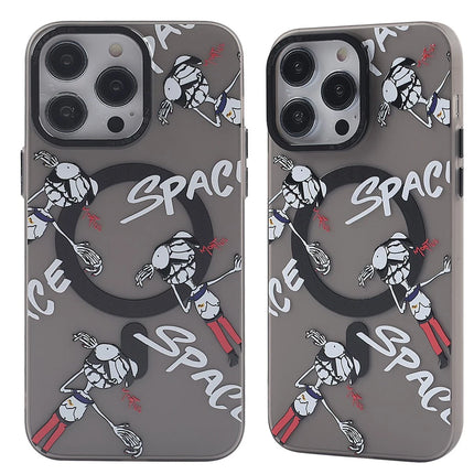 iPhone 14 Pro Apollo Magneticsafe Desenli Kapak Kılıf - Desen 4
