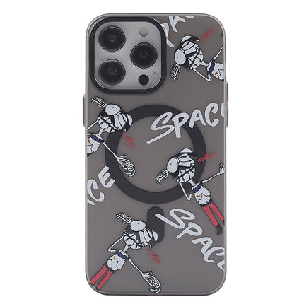 iPhone 14 Pro Apollo Magneticsafe Desenli Kapak Kılıf - Desen 4 3