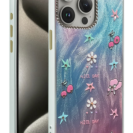 iPhone 14 Pro Blade Aynalı Desenli Kapak Kılıf - Desen 4