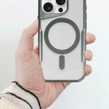 iPhone 14 Pro Boyi Magsafe Silikon Kapak Kılıf - Siyah 2