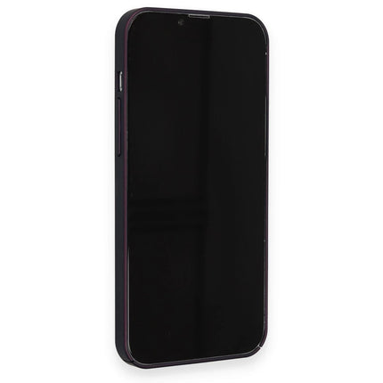 iPhone 14 Pro Jack Magneticsafe Lens Silikon Kılıf - Mürdüm 4