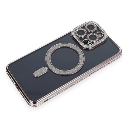 iPhone 14 Pro Joke Simli Magneticsafe Kılıf - Gri 3