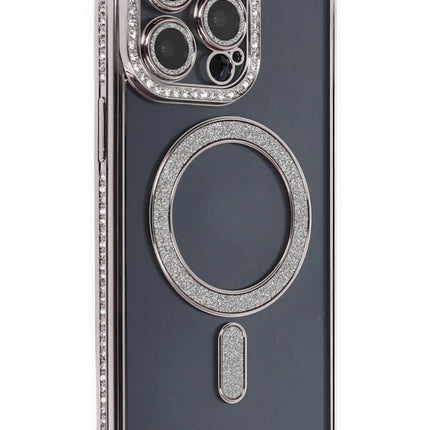 iPhone 14 Pro Joke Simli Magneticsafe Kılıf - Gri