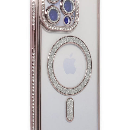iPhone 14 Pro Joke Simli Magneticsafe Kılıf - Pembe