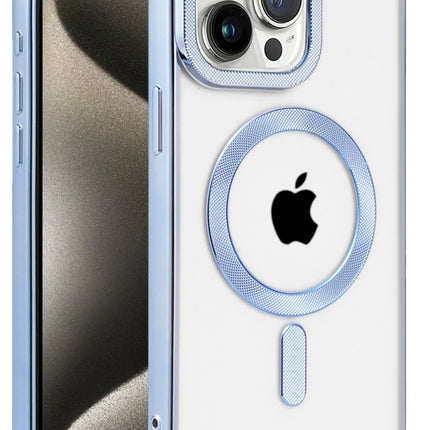 iPhone 14 Pro Kronos Magsafe Kapak Kılıf - Sierra Blue