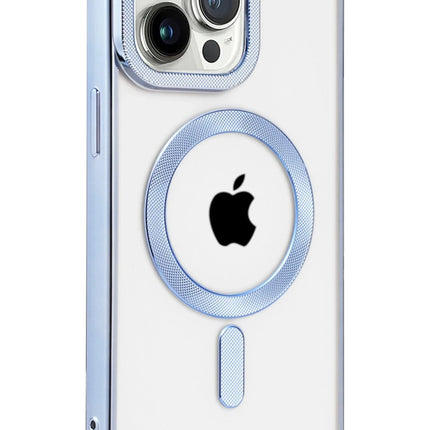 iPhone 14 Pro Kronos Magsafe Kapak Kılıf - Sierra Blue 2