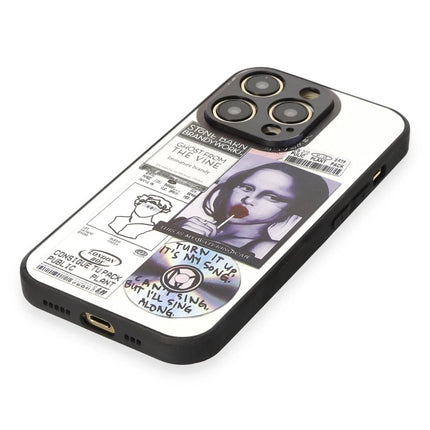 iPhone 14 Pro Mirror Desenli Kapak Kılıf - Desen 2 4