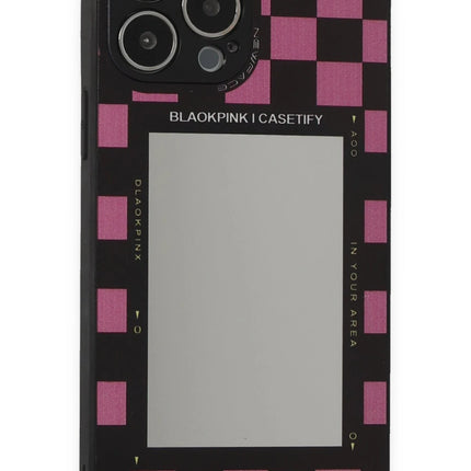 iPhone 14 Pro Mirror Desenli Kapak Kılıf - Desen 8