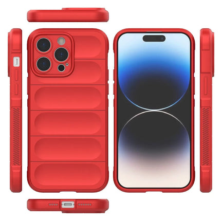 iPhone 14 Pro Optimum Silikon Kılıf - Kırmızı 3