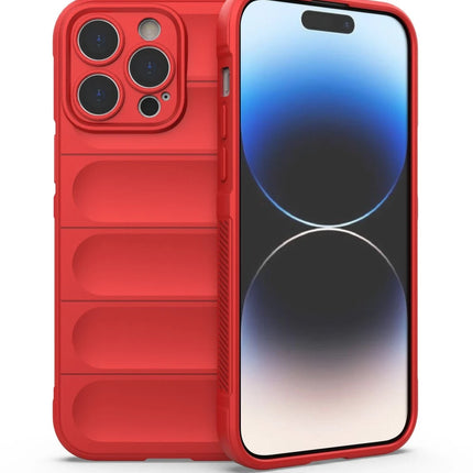 iPhone 14 Pro Optimum Silikon Kılıf - Kırmızı